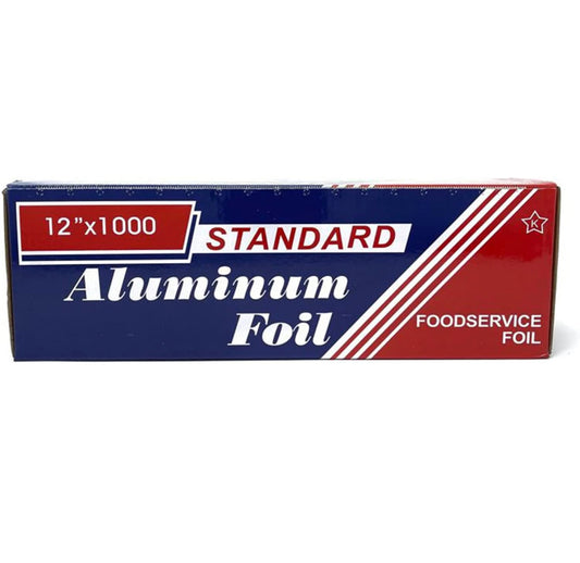 ROLLXY, 12" x 1000' Food Service Standard Aluminum Foil Roll